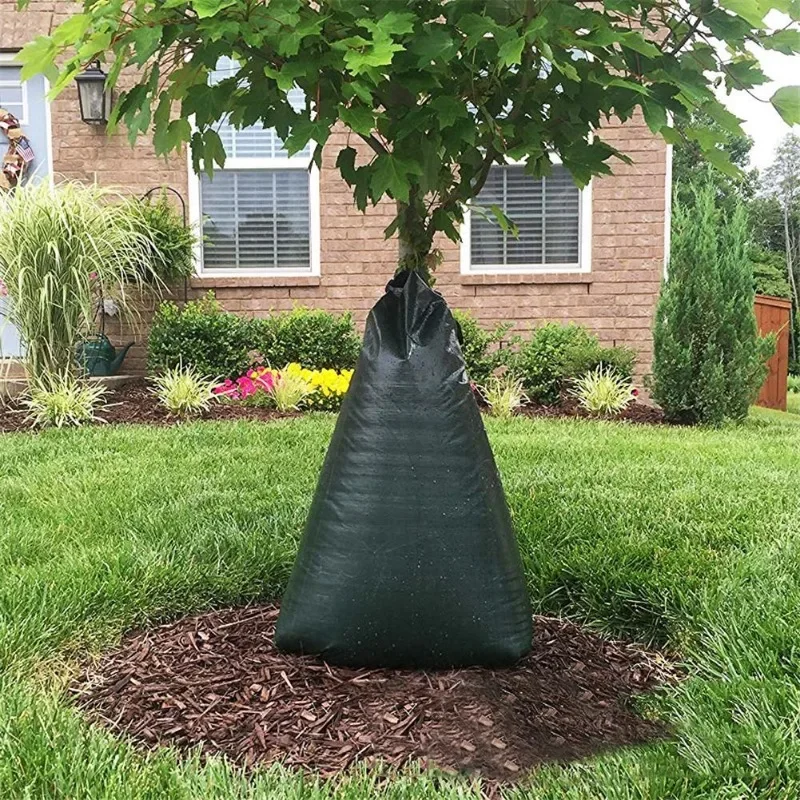 Garden Trees 20 Gallon Watering Bag PE Drip Irrigation Bag Fruit Tree Drought-proof Reusable Watering Bag Irrigation Supplies