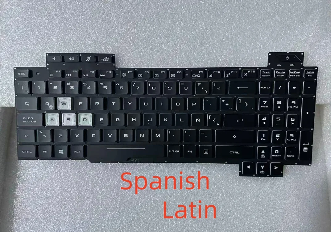 Sp/LA/French/Russian/US/Arabic Laptop Keyboard For ASUS ROG Strix Scar II S5C S5CM GL504 GL504GS GL504GV GL504GM With Backlight