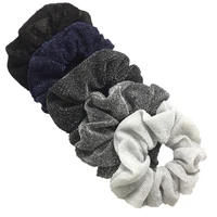 20/30/40PCS Girls Sparkly Sequins Scrunchies for Hair Elastic Scrunchy Ties Ropes Ponytail Holders Rubber Bands Glitter Bling - Image 4