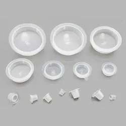 Internal Thread Plastic Plug, Cap Nut, Round Tube Dust Plug