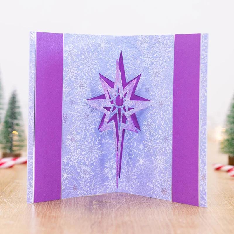 Lucky Goddess Metal Cutting Dies Star of Bethlehem Diy Scrapbooking Photo Album Decorative Embossing Paper Card Crafts