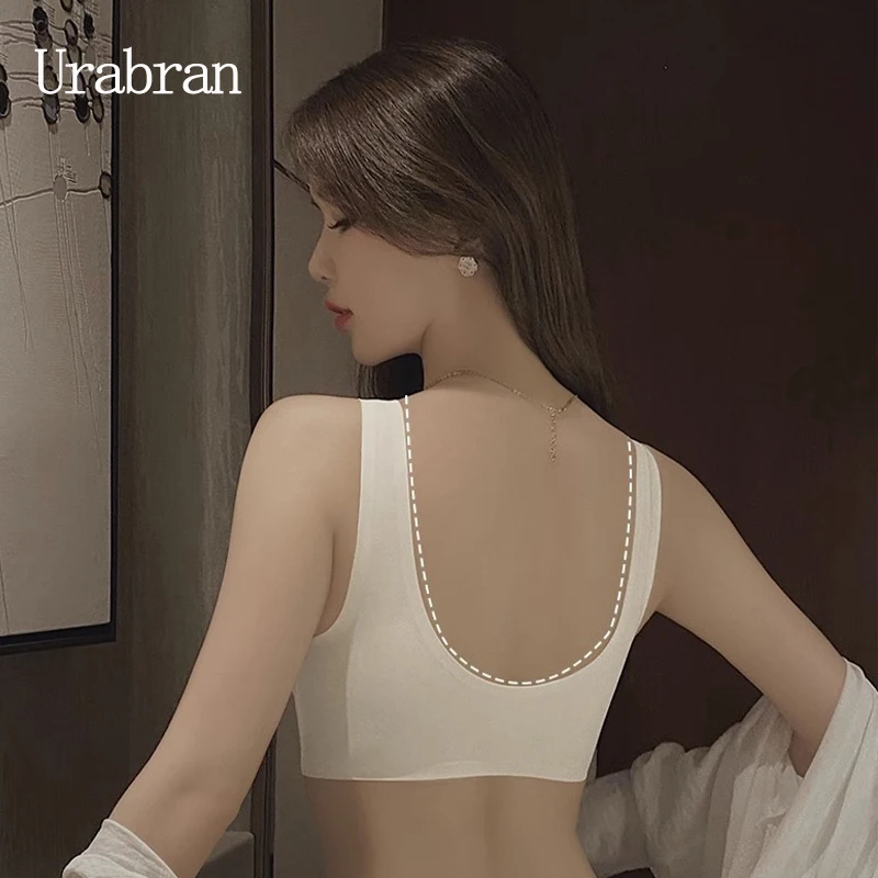 UBAU Simple And Smooth Seamless Underwear Gathers Sexy And Beautiful Back Bra Has No Steel Ring To Receive The Auxiliary Bra