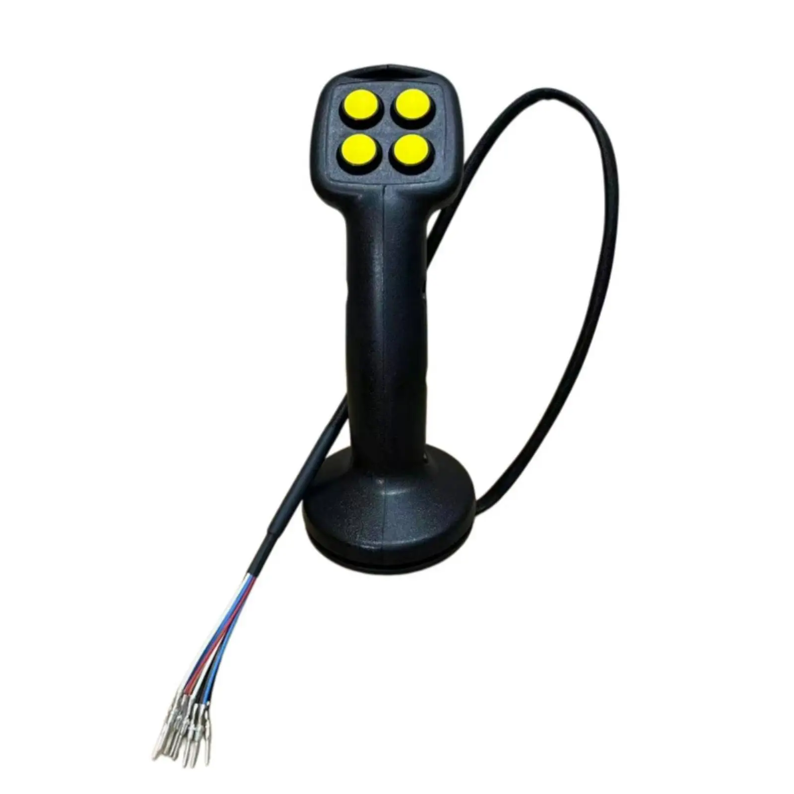Loader Joystick Control Stick with Textured Housing for Construction Equipment Refurbishment