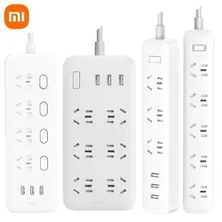 Xiaomi Mijia Power Strip 2.1A Fast Charging 3USB Extension Socket Adapter For Xiaomi Power Strip Smart Home