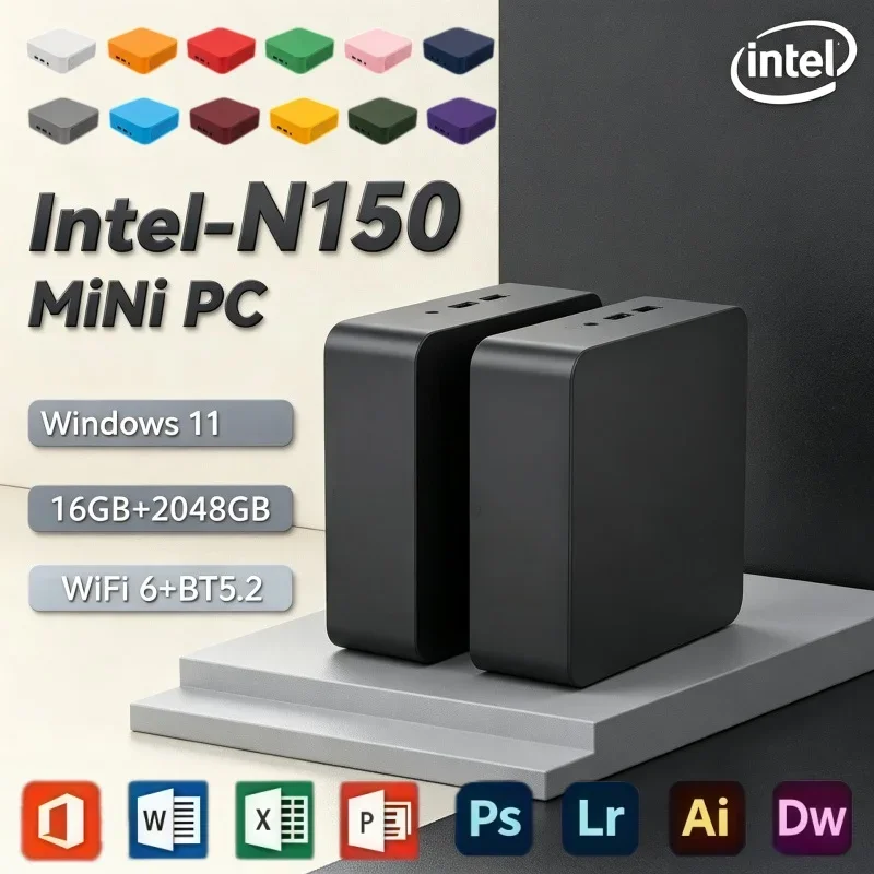 mini-pc-intel-n150-ordinateur-de-bureau-portable-windows-11-16-go-de-ram-ssd-de-2-to-4k-60-hz-wifi-6-bt-52-refroidissement-silencieux-ideal-pour-les-etudes-la-maison-et-le-bureau