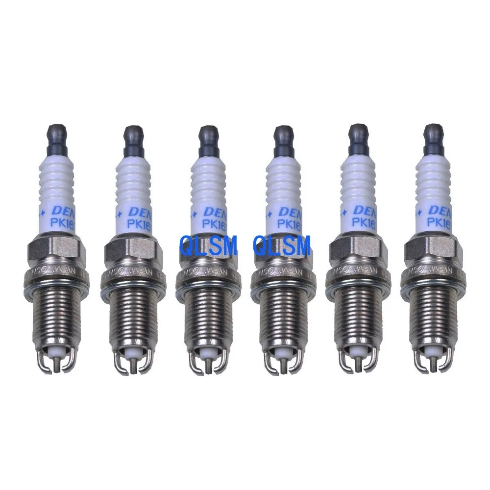 

DENSO 6-Piece Dual Platinum Spark Plug Gap. 044 for Lexus Toyota 3.0L 3.4L V6 L6