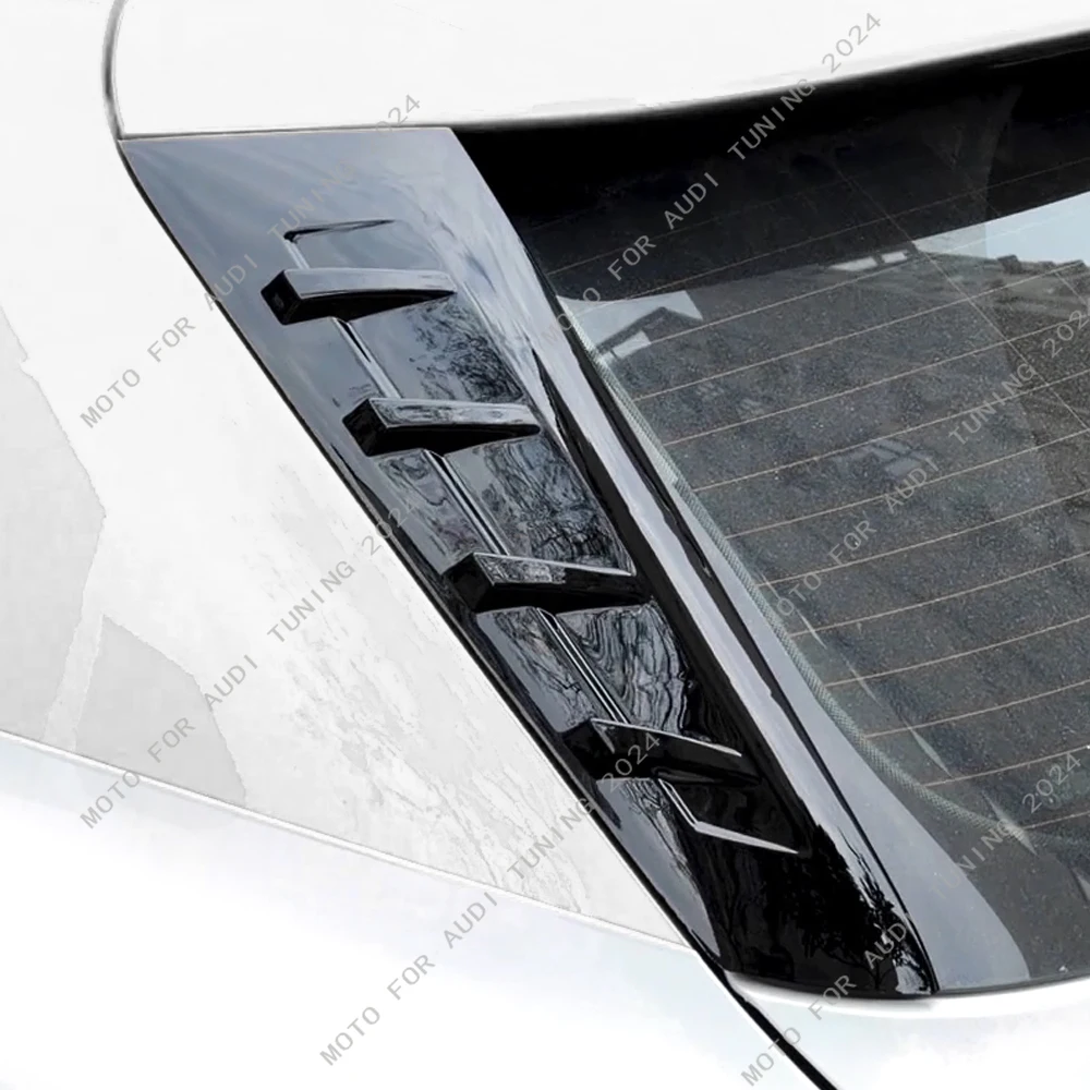RS3-Style Heckseiten-Spoilerflügel für Audi A3 8Y S3 RS3 Sportback TFSI TDI S-line 2020-2026 Heckfenster-Canard-Splitter Karosserie-Kits – Detail 5