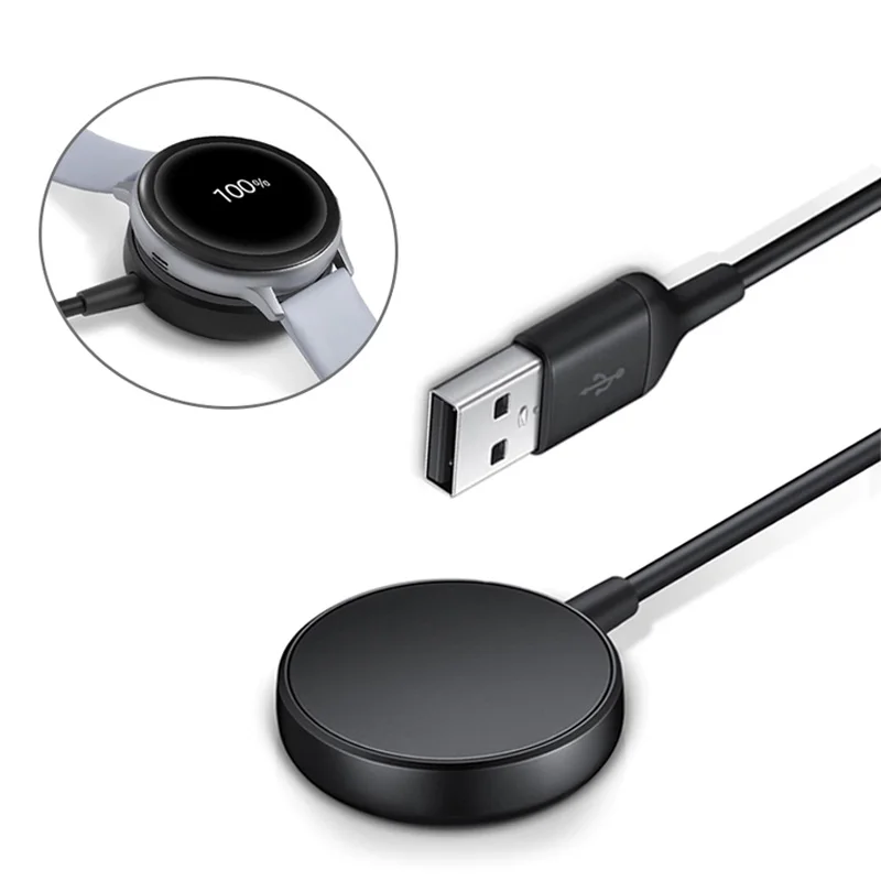 Samsung EP-OR825 Uhr-Ladestation Kabelloses Ladegerät mit 1M USB-Kabel für Galaxy Watch 4 Classic/3/Active/Active 2 Kabelständer – Detail 1