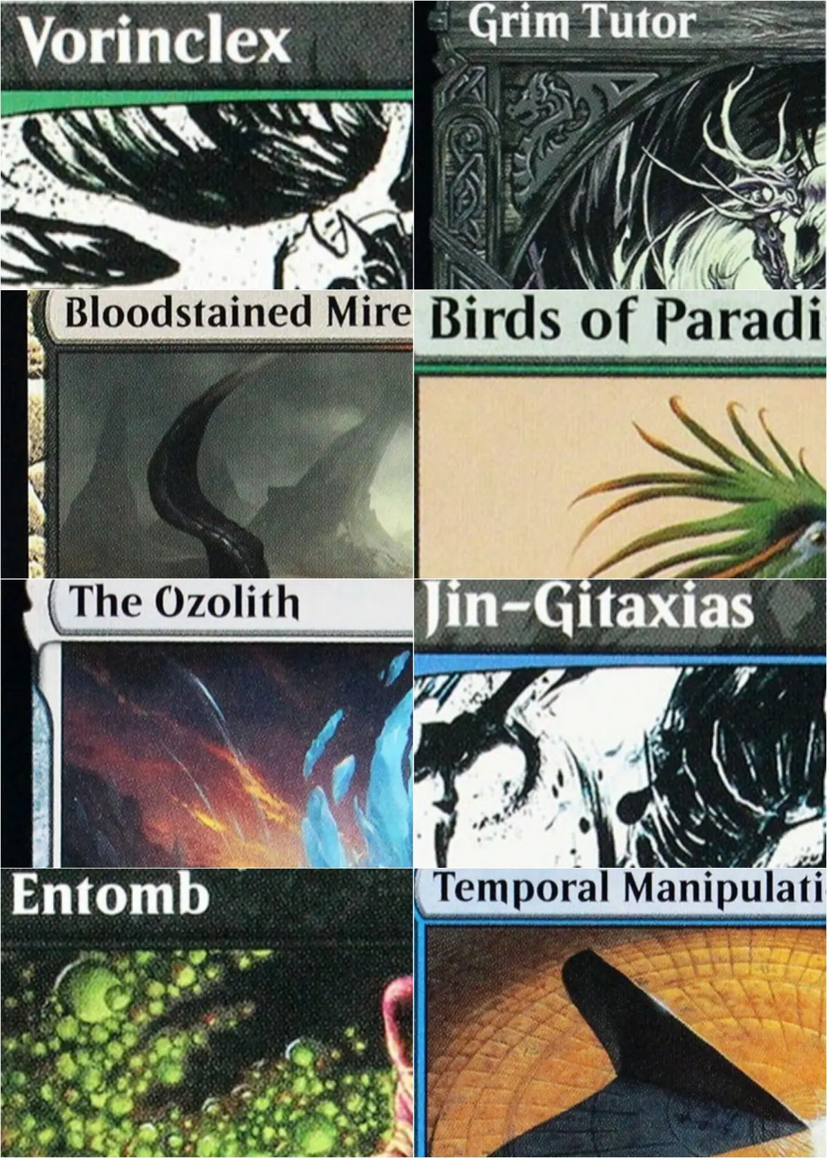 

Holo “Shadowspear/Grim Tutor/Mossborn Hydra” Magical Proxy Black Top Quality Cards Gathering Board Game Trading Cards