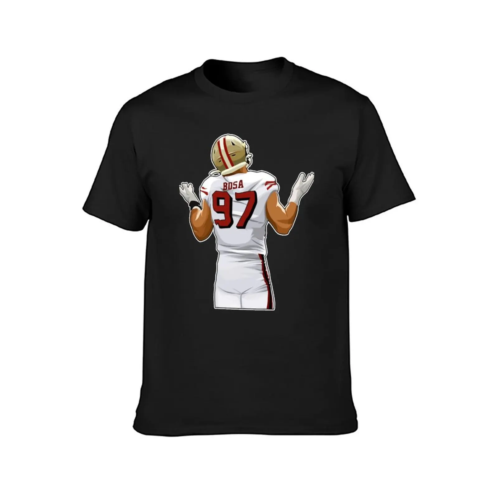 Nick Bosa After Sacking T-Shirt plus sizes customizeds korean fashion anime clothes men clothing