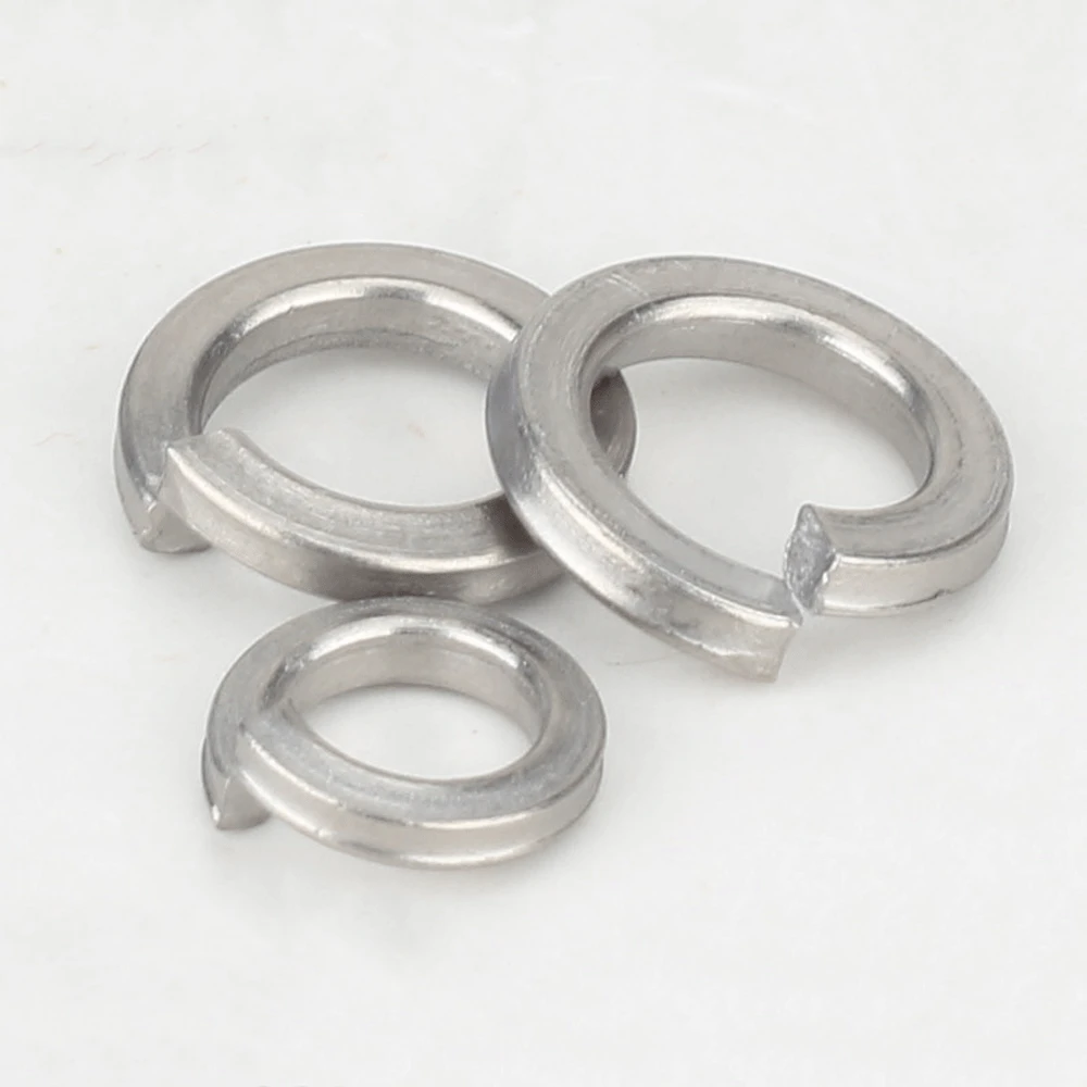 TA2 M2.5 M3 M4 M5 M6-M12 M30 Titanium Spring Washer Ti Washers