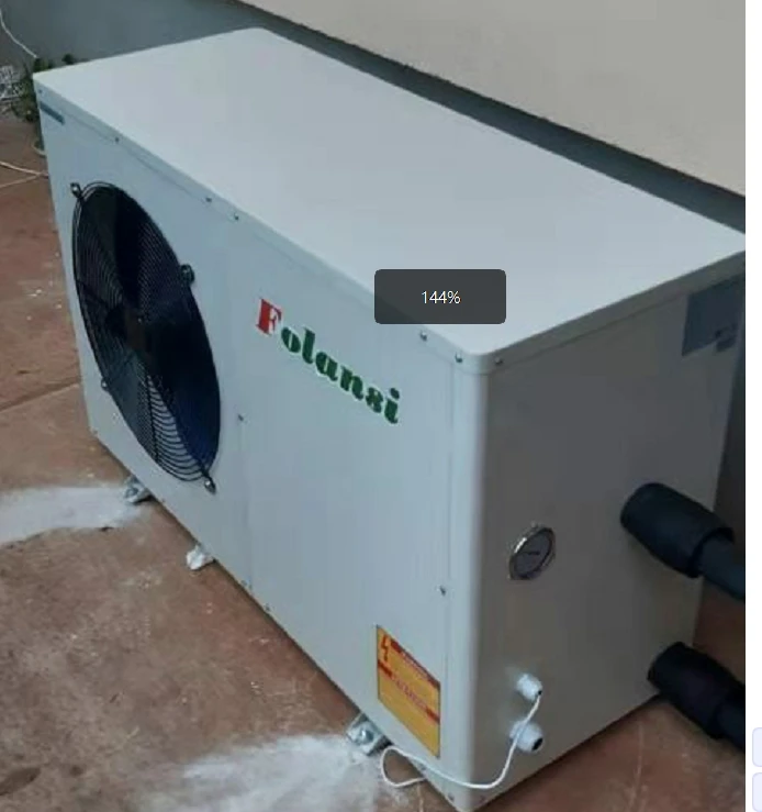 Bomba de Calor Ar-Água R32 de 7.1Kw, Bomba de Calor Tipo Monobloco com Controle WiFi e Modbus RS485