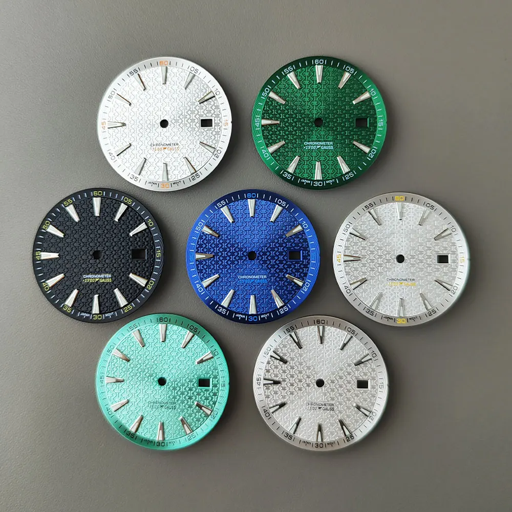 33.5mm High Quality NH35 dial S dial dial watch hands suitable for NH35/NH36 movement watch accessories repair tool