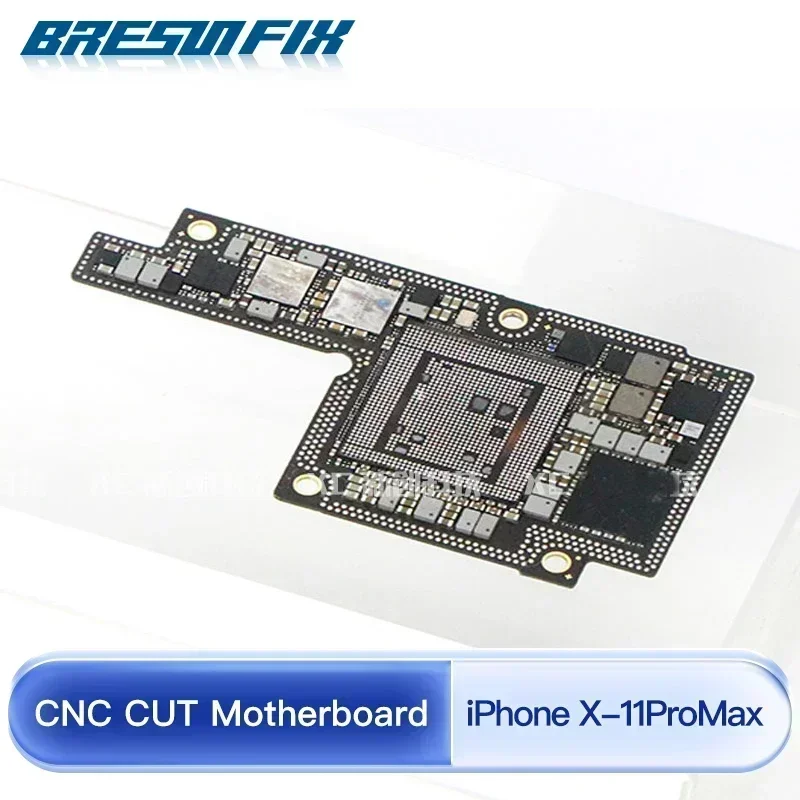 CNC CUT Motherboard For IPhone X Logic Board XS Max Polishing CPU AP RF Board iPhone11 11Pro Max Switching CPU Baseband Cutting