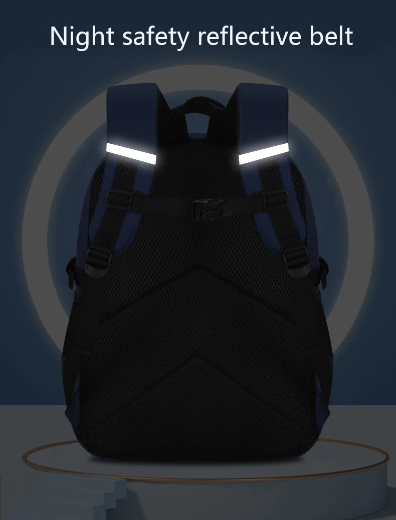 Tas Ransel Anak Sekolah untuk Anak Laki-laki, Tas Sekolah Astronot Anti Air, Tas Buku SD, Mochila Infantil