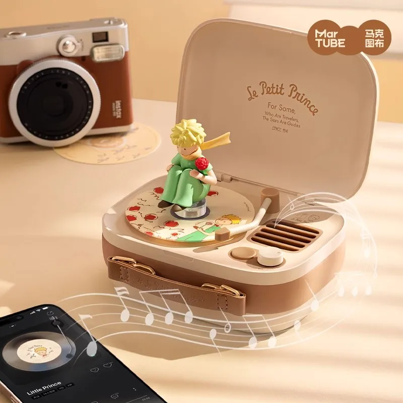 

Cartoon Little Prince Travel Bluetooth Speaker Trend Toy Wireless Small Sound High-Quality Desktop Portable Birthday Gift.
