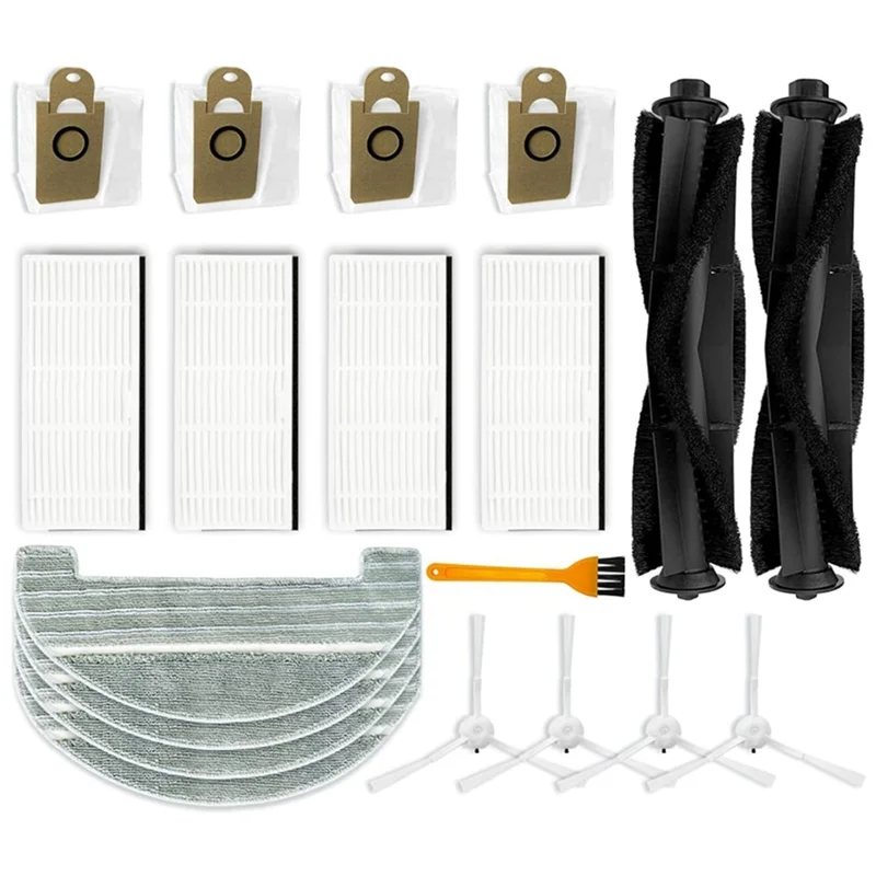 

【NEW】For Ultenic T10 Robot Vacuum Cleaner Main Side Brush Hepa Filter Mop Cloth Dust Bags Accessories