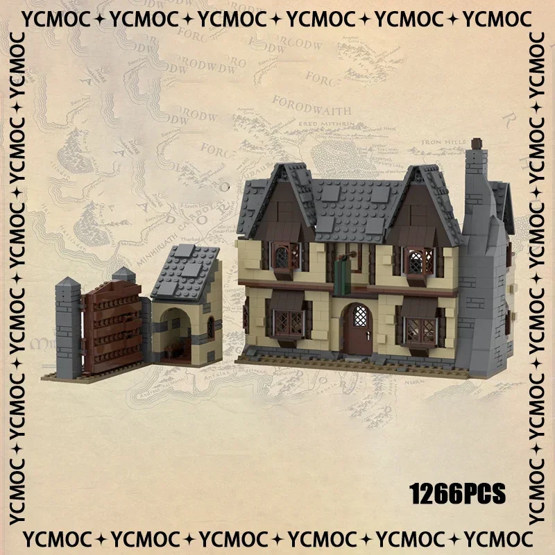 Star Movie Series YcMoc Building Blocks The Medieval Times House Model Technology Bricks DIY Castle Street View Toy For Children