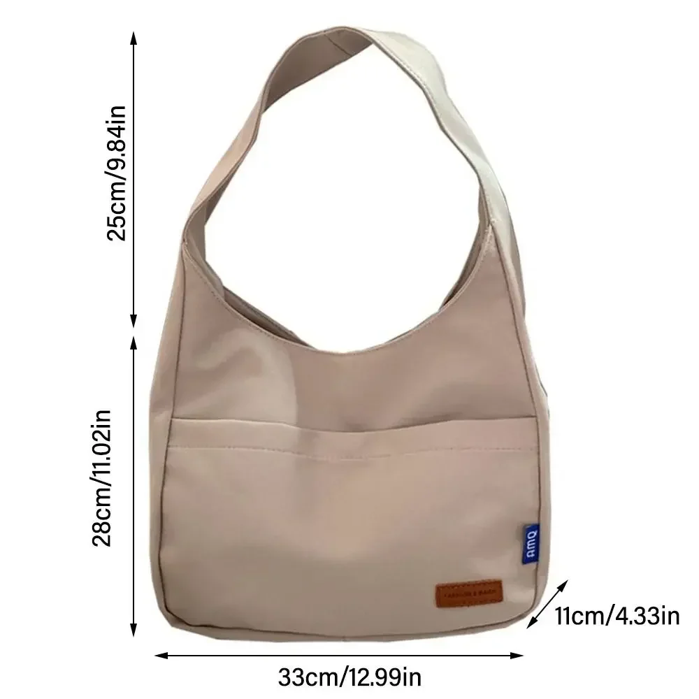 2024 New Trendy Women\'s Summer Fashion Tote Bag All-match Large-capacity Shoulder Underarm Bag Casual Canvas Bag