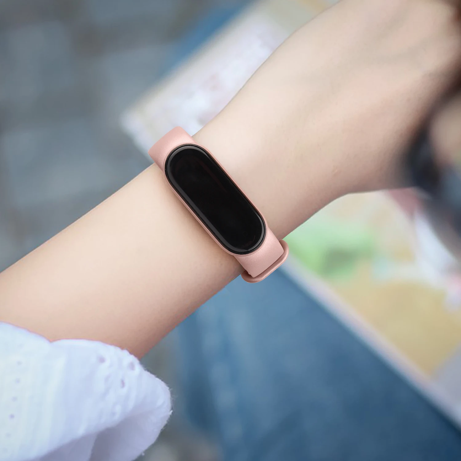 Elegant Bling Strap Band For Xiaomi Mi Band 4 3 Silicone Anti-sweat Replacement Wristband For Xiaomi Mi Band 5 6 Sport Bracelet