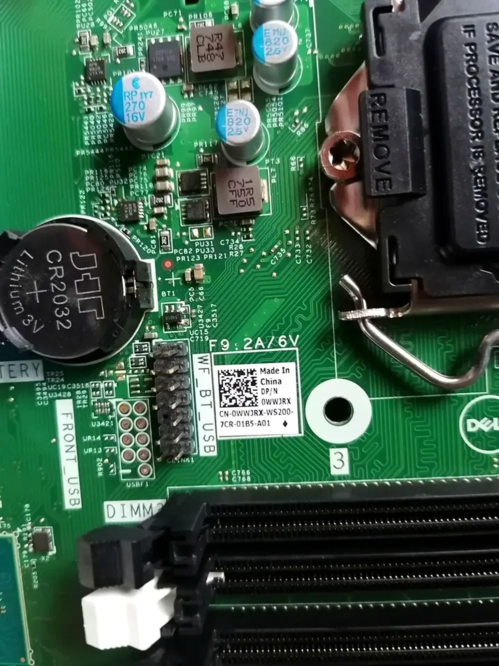 For DELL OptiPlex 5050 MT Desktop Board WWJRX 0WWJRX CN-0WWJRX LGA 1151 DDR4 Board 100% Tested ok Ship