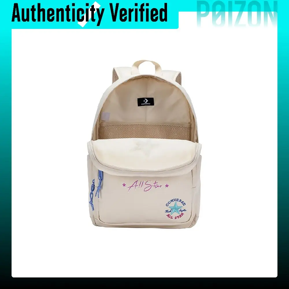 Converse Polyester Backpack Regular Women's Cream Frost CV2613110GS-006 view 6