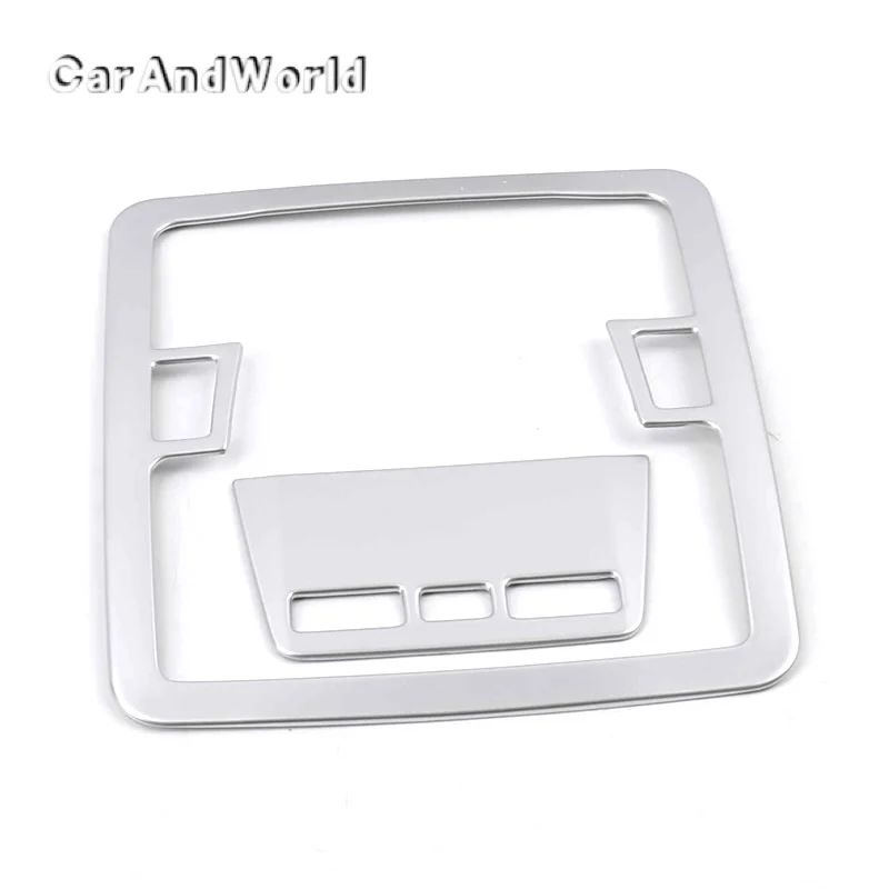 

For Toyota Camry 2012-2017 Front Rear Read Light Frame Cover Readlamp Trims Decorate ABS Chrome Stickers Car Accessories