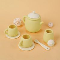 1set Children Home Tea Set Afternoon Tea Kitchenware Set Simulated Kitchen Toys Children's Montessori Sensory Enlightenment Toys