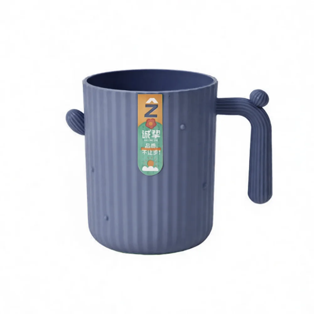 Nordic Cactus Style Gargle Cup Fashionable Plastic Toothbrush Holder Bathroom Mug Creative Decor Essential Tool