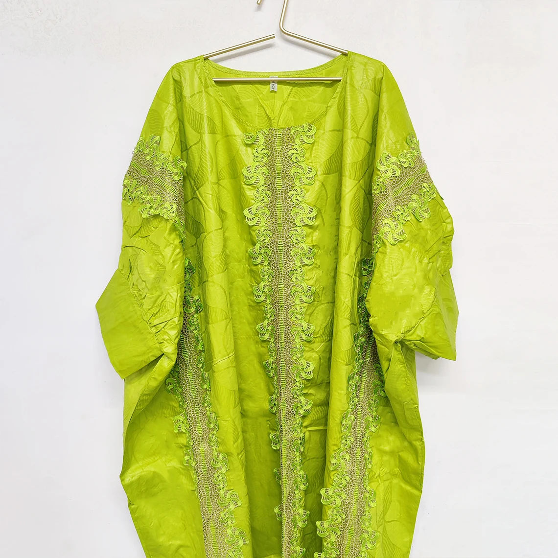 

Африканское свадебное платье Boubou Bazin Riche Dashiki, традиционное нигерийское платье Mali Mix Size Dashiki с ленточной вышивкой