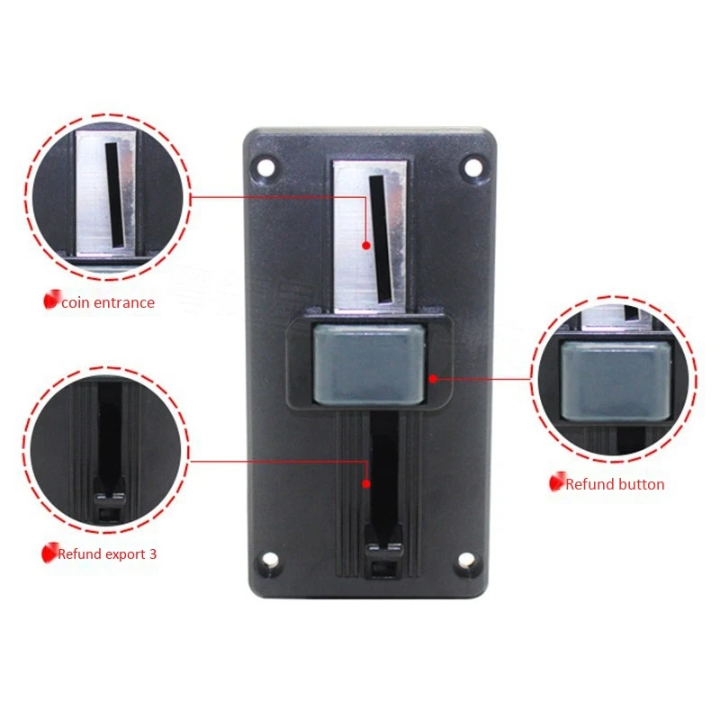 Multi Coin Acceptor Coin Pusher Memory For Vending Machine Arcade Game Ticket Exchange