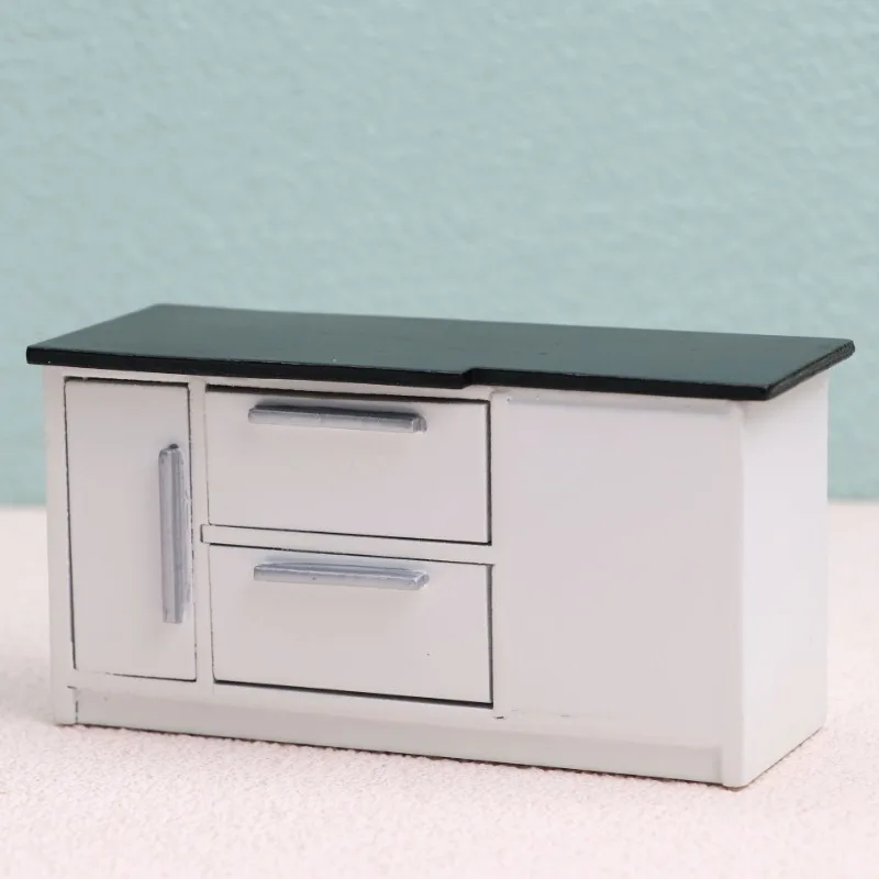 1:12 Mobili da cucina in miniatura Casa delle bambole Piano cottura Lavello Mobili in miniatura Figurine Accessori per casa delle bambole Regali fatti a mano