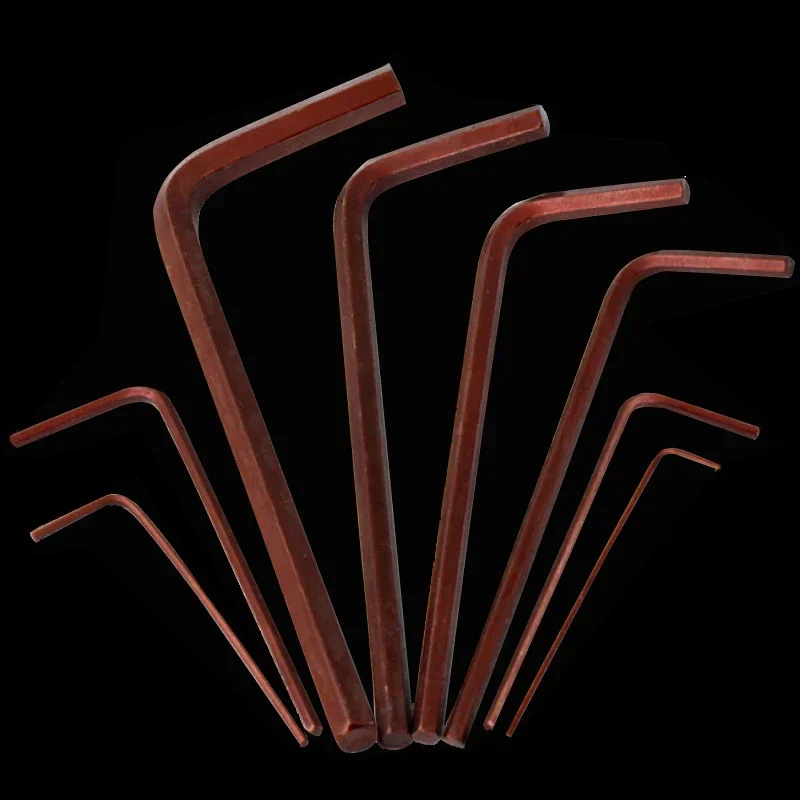 Mini Allen Key ประแจชุดขนาด 0.7 ถึง 4 มม. พร้อมกระเป๋าแบบพกพา Precison Hex Key ไขควงเมตริก L รูปร่างแขนสั้นชุดเครื่องมือ