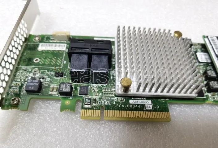 ASR-8805 12GBPS SAS/SATA/SSD Raid Controller card +AFM-700CC +2PCS 8643-4SATA