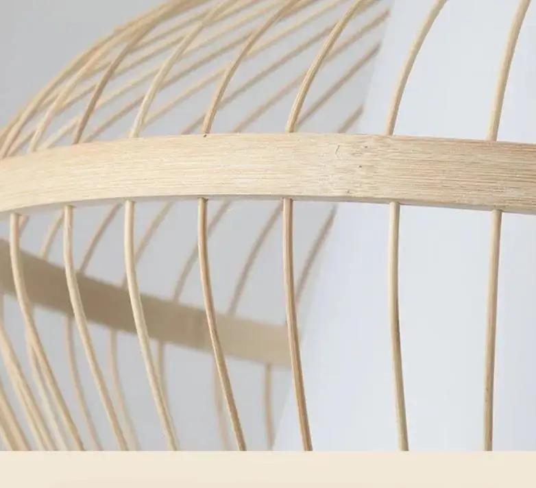 

Retro Chinese Bamboo Art Pendant Lamp Tea Room Lantern Hot Pot Shop Homestay Weaving Personalized Restaurant Bamboo Weaving Lamp
