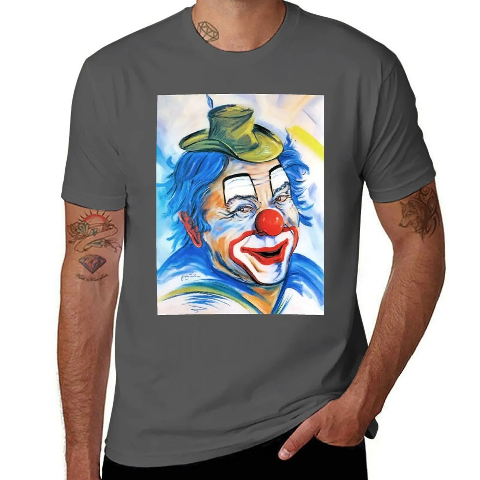 vr 3242 / finition 2023 - 6 Musée de Clowns le Bonheur Universel Okaio Créations Olavia-Olao T-Shirt