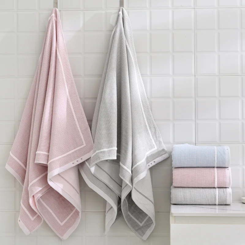 Simple Style Gym Bathrooms Accessories Large and Thick Bath Towels Hotel Quick Drying Towels Shower Robe Personal Care Sauna Spa