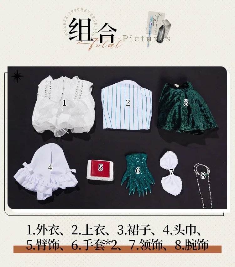 COSSUN Reverse:1999 Anjo Nala Cosplay Costume Women Cos Game Anime Party Uniform Hallowen Play Role Clothes Clothing Dress