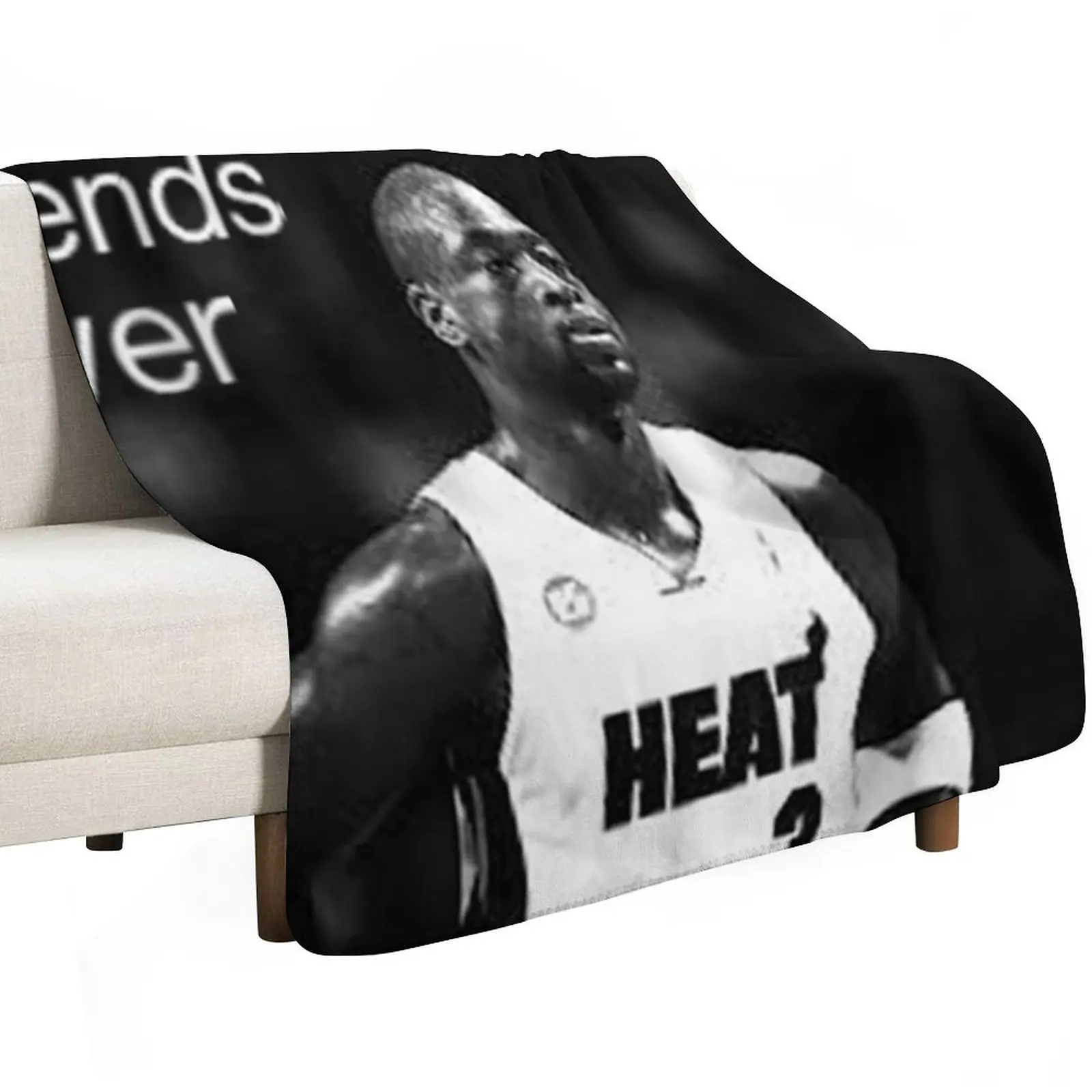 Dwyane Wade - Legends Never Die Throw Blanket Baby Luxury Plaid on the sofa Thermals For Travel Beach Luxury Designer Blankets