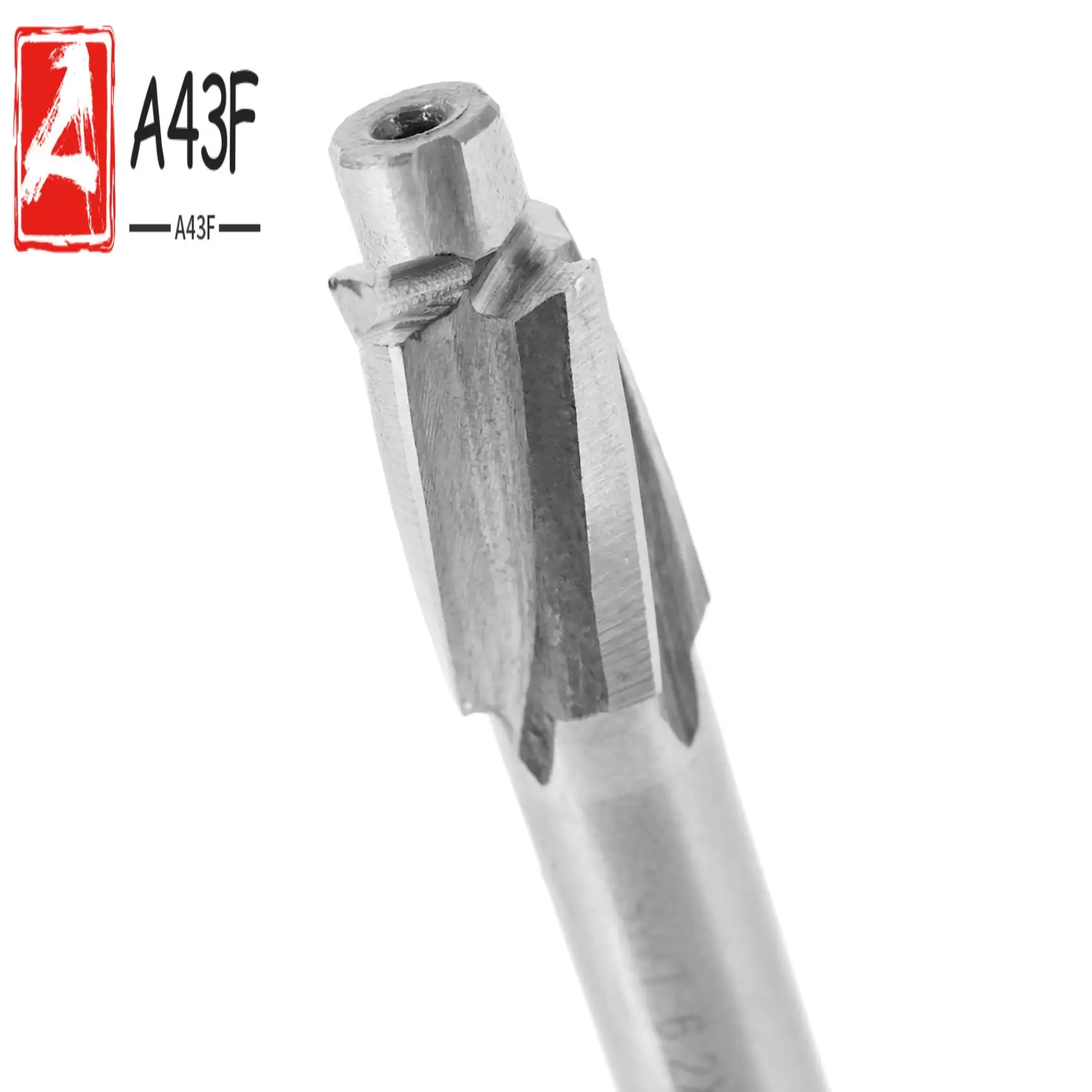 

A43F-7 шт. M3-M12 Концевая фреза из высокоскоростной стали, пилотный долбежный инструмент, концевая фреза, набор сверл