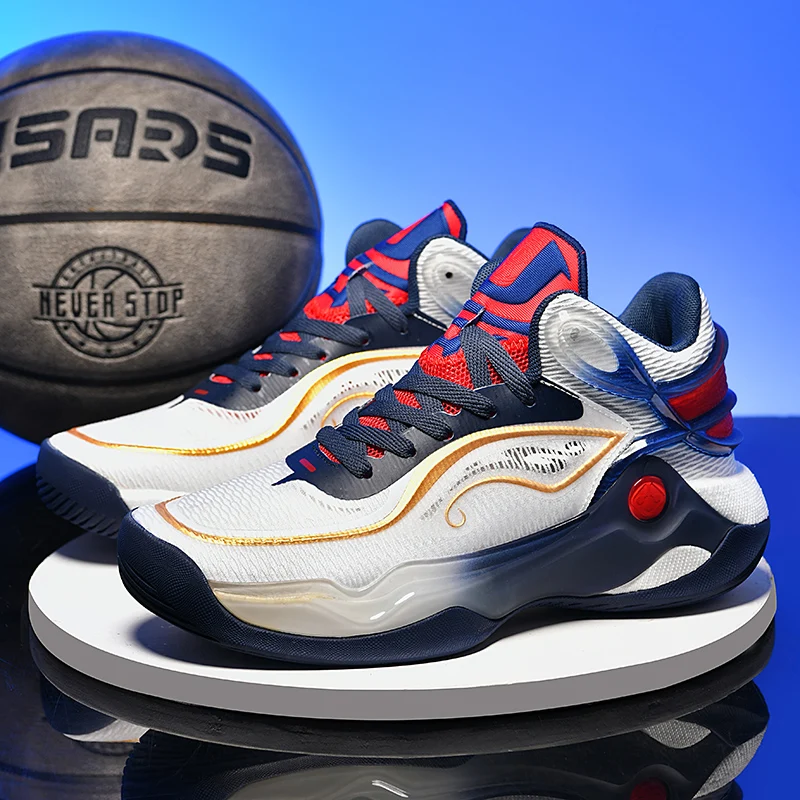 

New 2025 Summer High Elasticity Quality Training Breathable Basketball Shoes Breathable Basketball Shoes Basketball Shoes