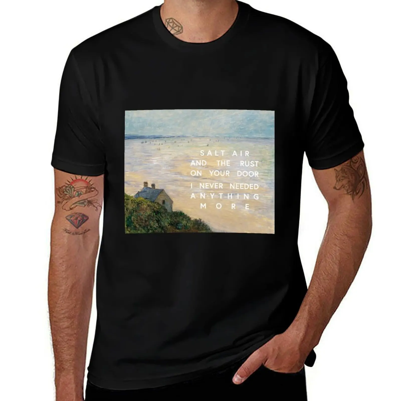 salt air and the rust on your door T-Shirt summer tops graphic shirts designer shirts mens vintage t shirts