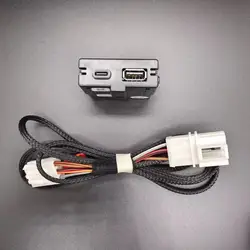 Rear Seat USB Socket Armrest USB With Wiring Typ-C For VW Tiguan MK2 Teramont Skoda Kodiaq Karoq Octavia A7 5QD 035 726 L