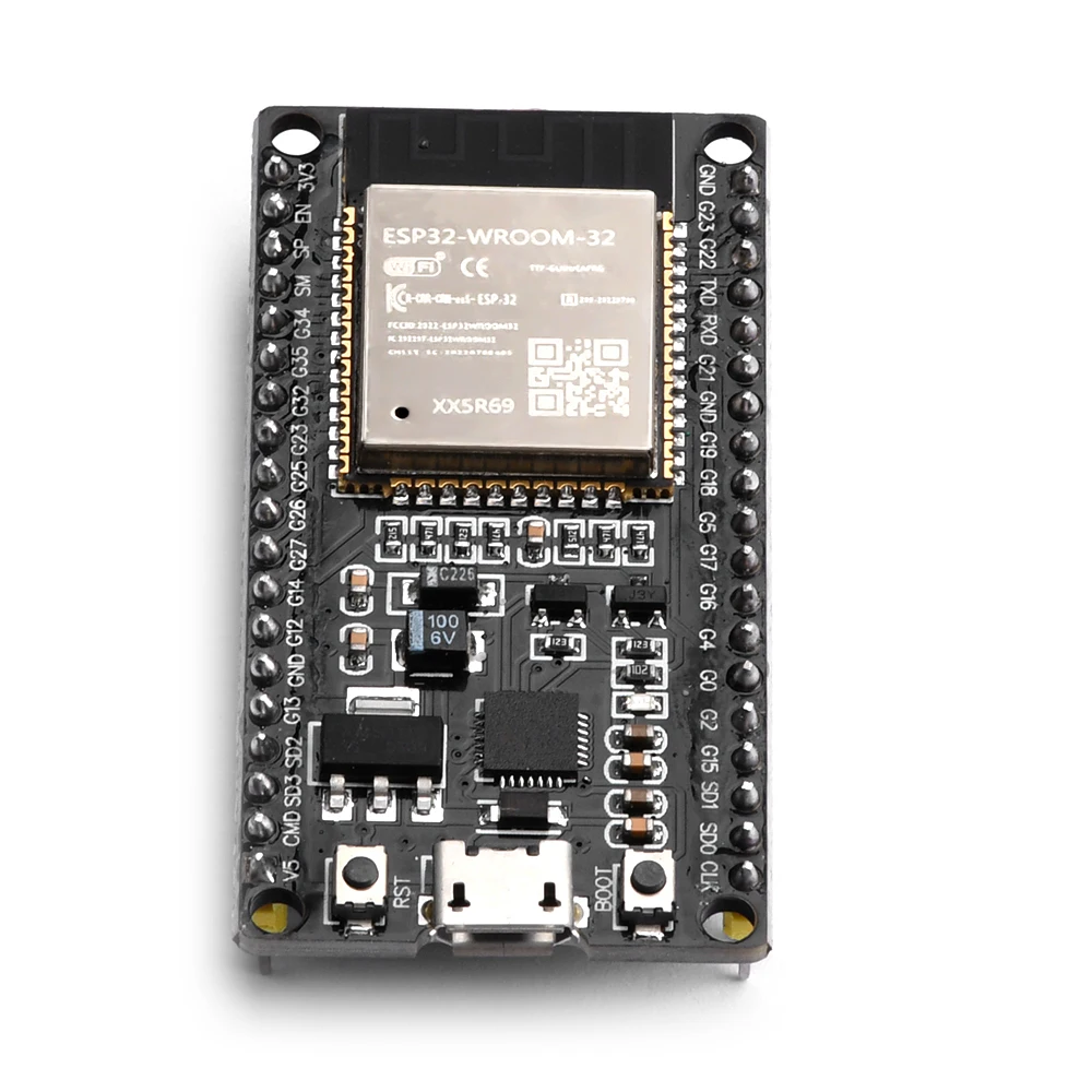 ESP32 Development Board WiFi Bluetooth Ultra-Low Power Consumption Dual Core WiFi NodeMCU Processor ESP32-WROOM-32D