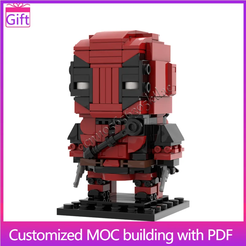 

217 PCS MOC Famous Movie Character Regeneration Warrior Modular Building Blocks Model Kids Assembly Display Toys Surprise Gifts