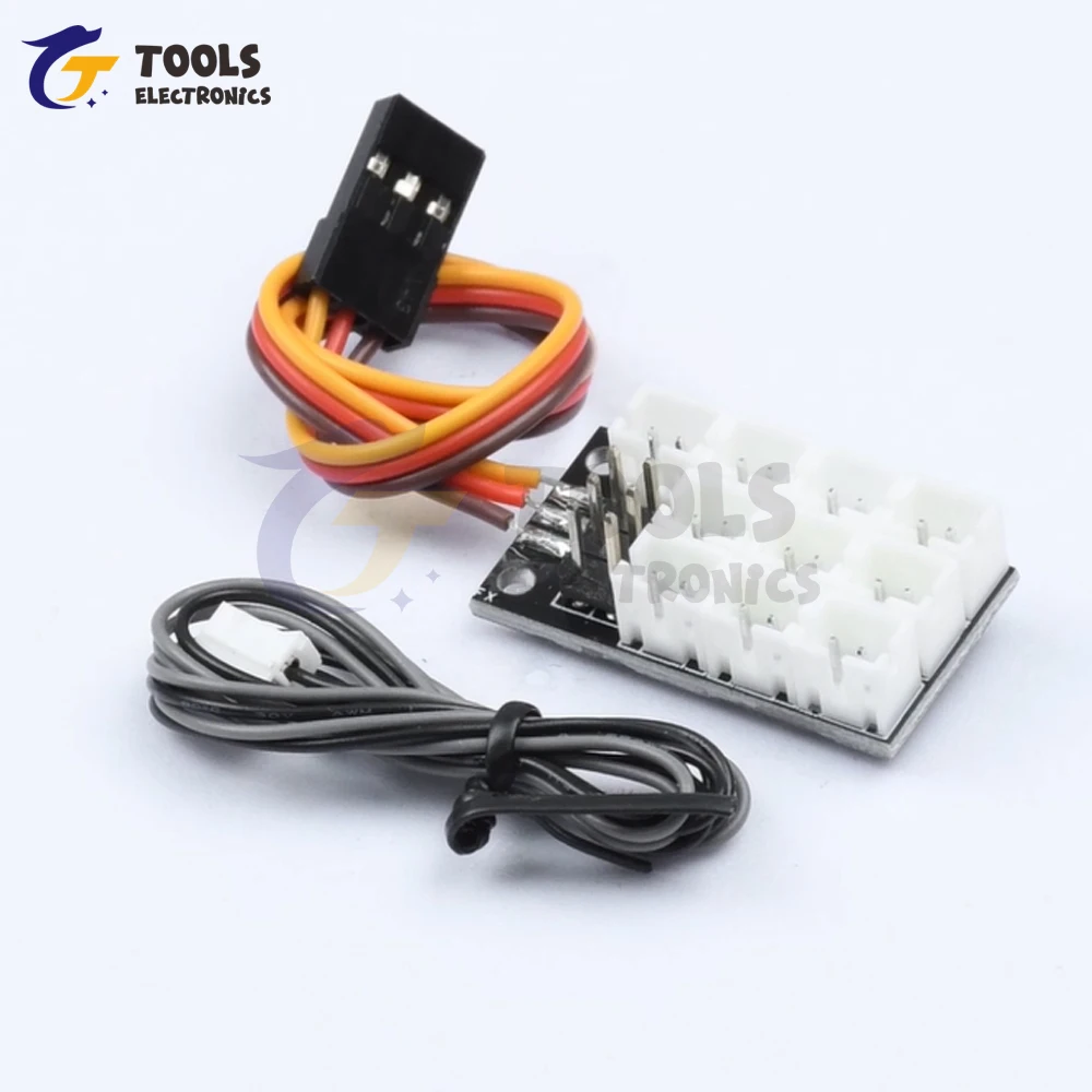 

RC Truck Light Group Expansion Board PH2.0 4-in-1 Extension Module for 1/14 Scale Crawler Vehicles and Machinery Models