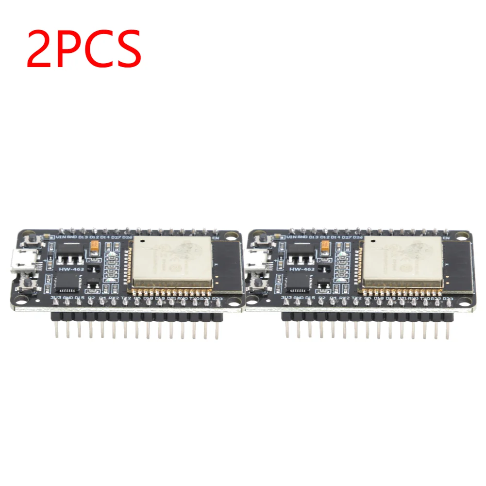 1-6PCS ESP32 Entwicklungsboard WROOM-32D Entwicklungsboard Drahtloses WiFi Bluetooth Extrem geringer Stromverbrauch für Smart Home