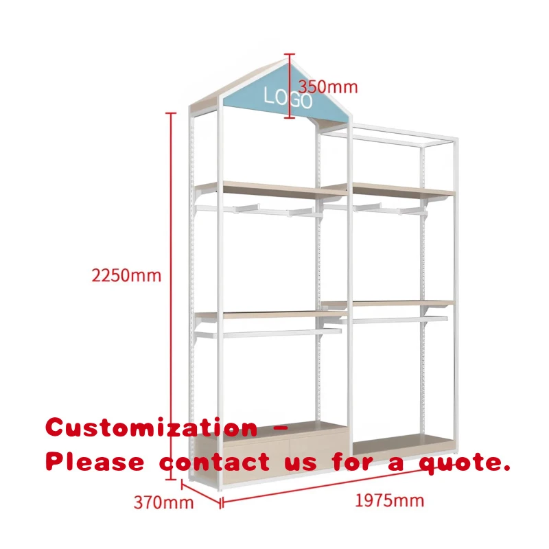 custom.Exquisite Clothing Store Display Shelf Hanging Rack Underwear Store Mother and Needs Supermarket Use
