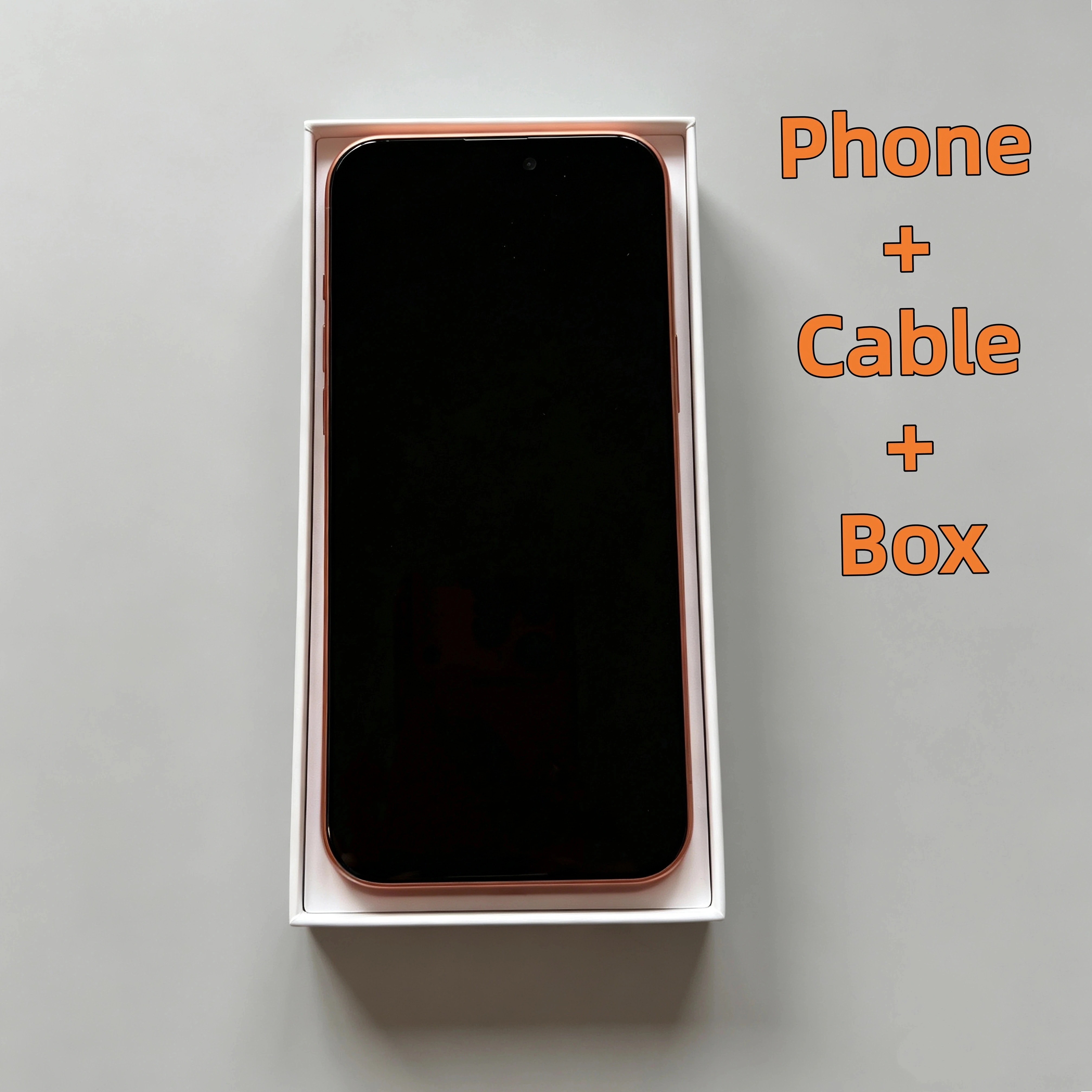 Maquette de téléphone portable factice avec kit complet, boîte d'emballage et câble de charge, accessoire de présentation pour 17Promax, pour vitrine de magasin de détail