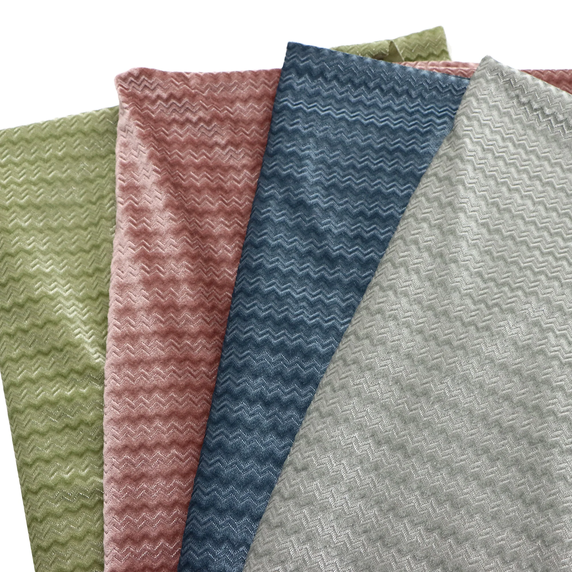 

Pre-cut 1pc 62.99x19.68inch(160x50cm) stripes Velvet Stripe Fabric - Soft & Durable Polyester Material, Pre-Cut